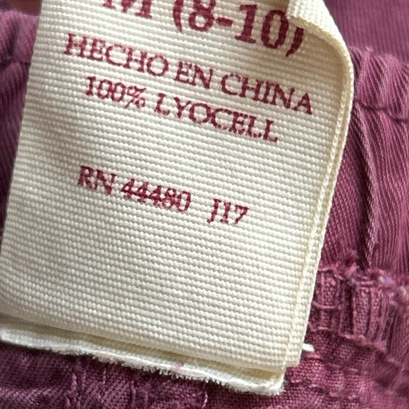 Faded Glory Women's M Joggers Lyocell Lightweight Red Cargo‎ Drawstring Grunge - Picture 14 of 16